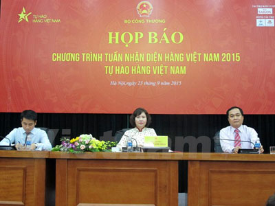 Hơn 300 doanh nghiệp sẽ tham gia Chương trình Tuần nhận diện hàng Việt 2015.